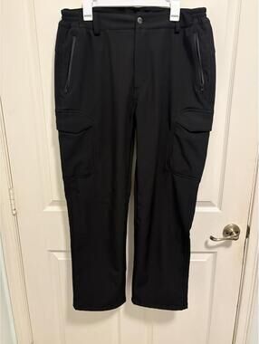 Free Soldier  Cargo Pants with Zippered Pockets And fleece lining size 36